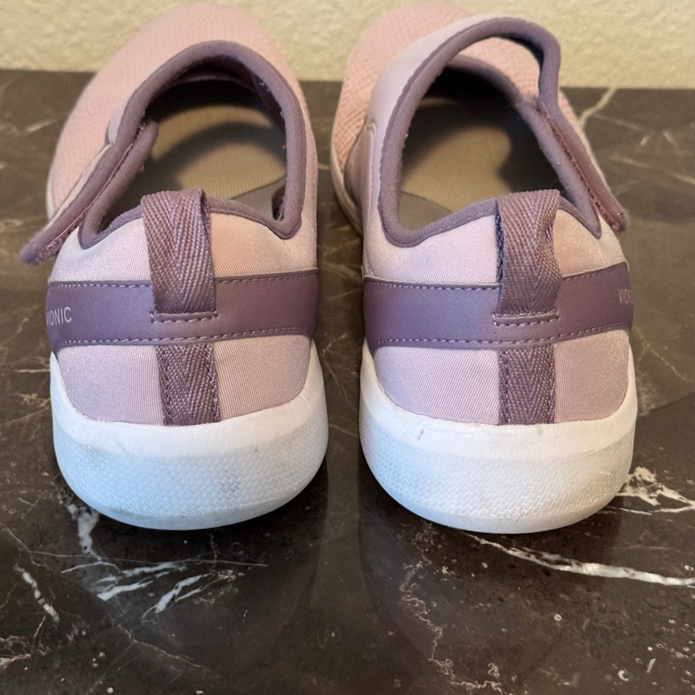 Vionic Sonnet Mauve Pink Mary Jane Walking Sneakers Shoes ASR1692 Womens 10 - Picture 4 of 7